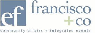 Francisco + Co – A Sophisticated Event Planning and Management Company Logo